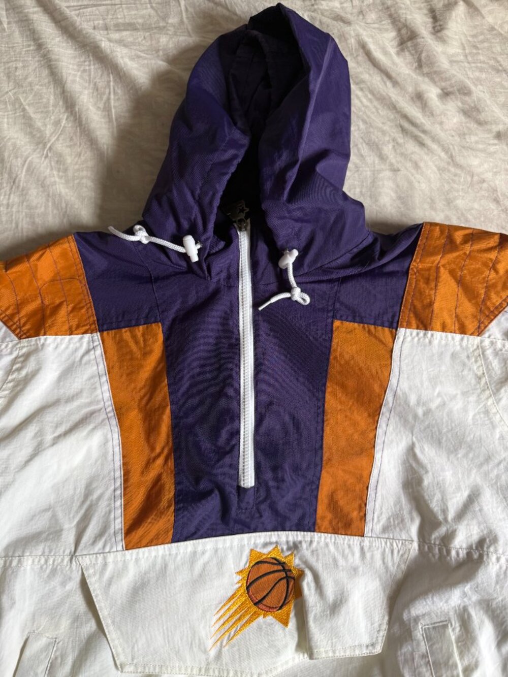 Phoenix Suns Starter Jacket Large $158
